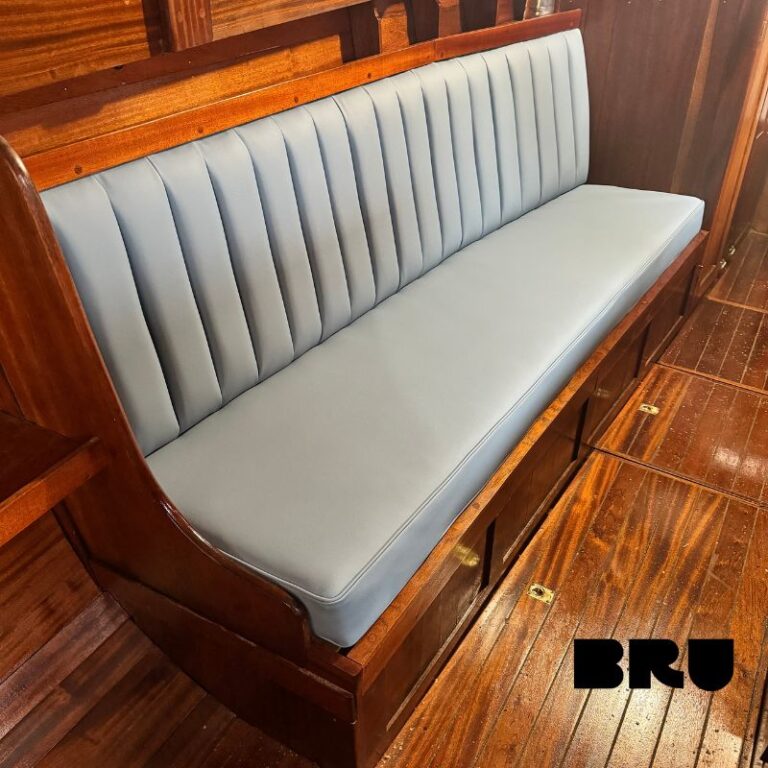 Bespoke fluted bench seating