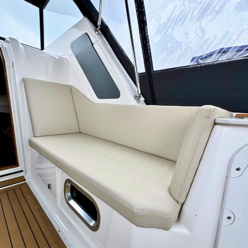 Boat upholstery cockpit seating